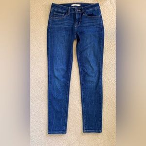 Levi’s Ankle Cropped Jeans Women’s Size 711 Skinny W24